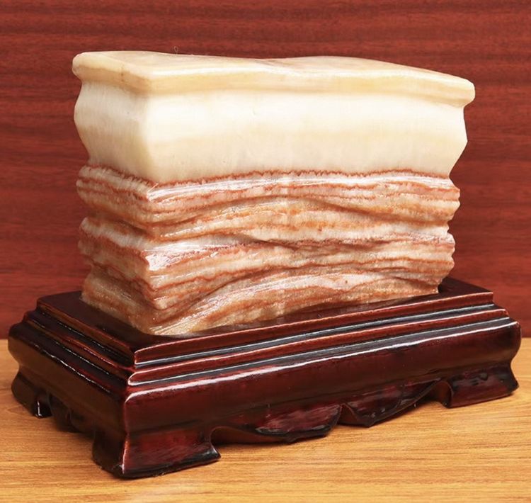 ✨หินหมูสามชั้น (Pork Stone) หรือหินอาเกต รูปที่ 4