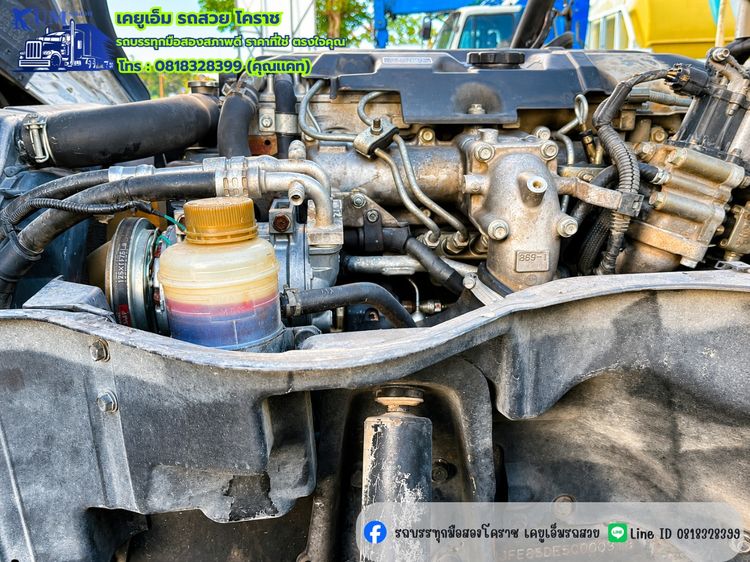 รถหกล้อบรรทุกน้ำ Mitsubishi FUSO 150 แรงม้า ปี 2558 รูปที่ 12
