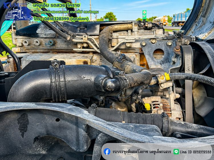 รถหกล้อบรรทุกน้ำ Mitsubishi FUSO 150 แรงม้า ปี 2558 รูปที่ 13