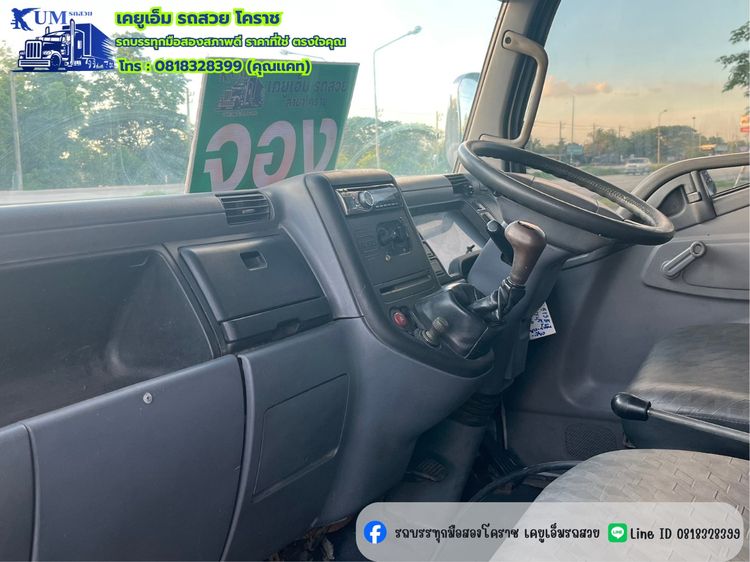 รถหกล้อบรรทุกน้ำ Mitsubishi FUSO 150 แรงม้า ปี 2558 รูปที่ 15