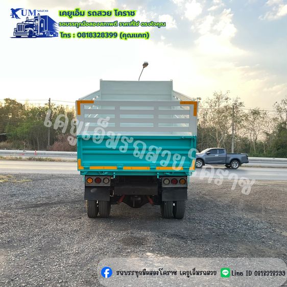 หกล้อดั้มพ์ ISUZU FRR 190 ปี 61 รูปที่ 5