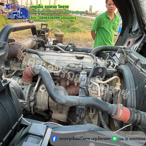 หกล้อดั้มพ์ ISUZU FRR 190 ปี 61 รูปที่ 18