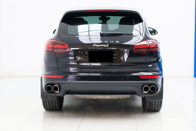 Porsche Cayenne 2016 3.0 S Hybrid 4WD Sedan ปลั๊กอินไฮบริด (PHEV) ไม่ติดแก๊ส เกียร์อัตโนมัติ ดำ รูปที่ 2