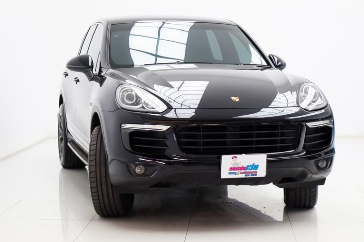 Porsche Cayenne 2016 3.0 S Hybrid 4WD Sedan ปลั๊กอินไฮบริด (PHEV) ไม่ติดแก๊ส เกียร์อัตโนมัติ ดำ รูปที่ 4