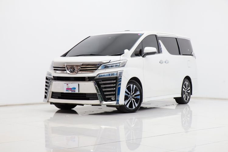 รถ Toyota Vellfire 2.5 Z G Edition สี ขาว