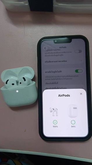 ขาย AirPods 4 (ANC) มือสอง ฟังข้างขวาได้ข้างเดียวครับ ขายตามสภาพครับ รูปที่ 8