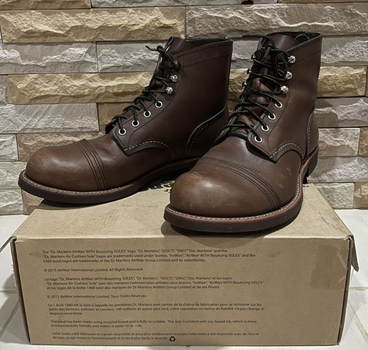 Red Wing 8111 Iron Ranger MADE IN USA 9EE UK8 EUR42 CM27 รูปที่ 9