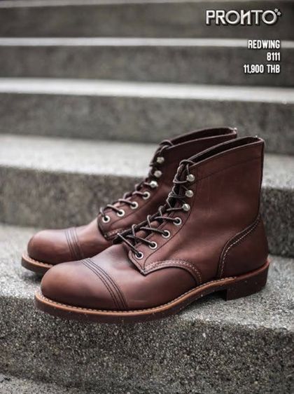 Red Wing 8111 Iron Ranger MADE IN USA 9EE UK8 EUR42 CM27 รูปที่ 16