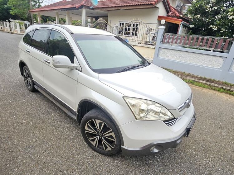 Honda CR-V 2008 2.4 EL 4WD Utility-car เบนซิน ไม่ติดแก๊ส เกียร์อัตโนมัติ ขาว