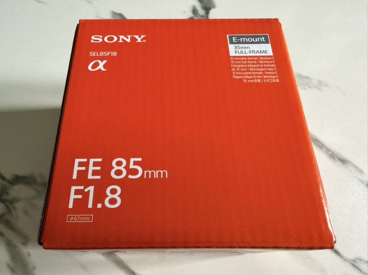 Sony FE 85mm F1.8 ของใหม่มือ 1 รูปที่ 2
