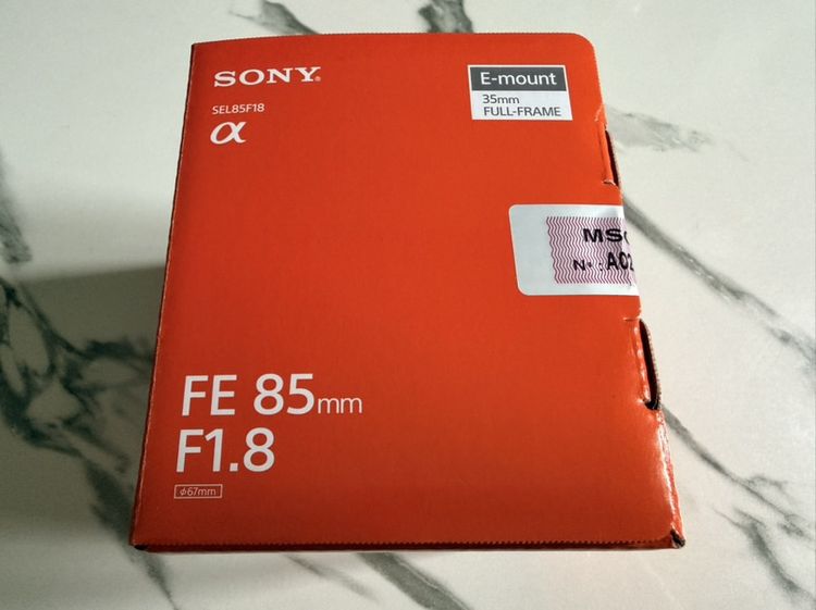 Sony FE 85mm F1.8 ของใหม่มือ 1