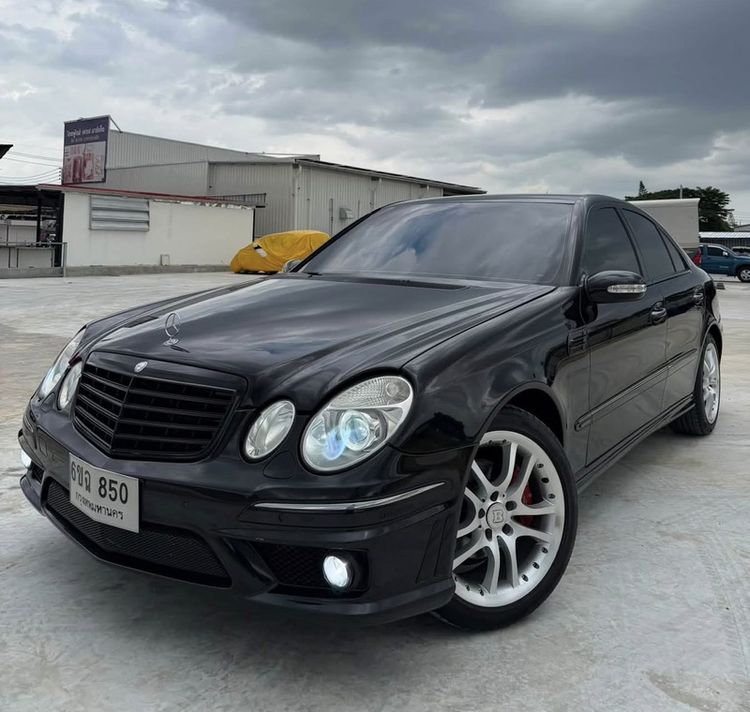 Mercedes-Benz E-Class 2005 E200 Kompressor Sedan เบนซิน เกียร์อัตโนมัติ ดำ