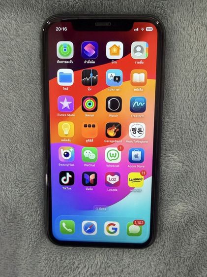 iPhone 11 เครื่องไทย มือสองสภาพดีมาก เครื่องใช้งานได้ปกติ