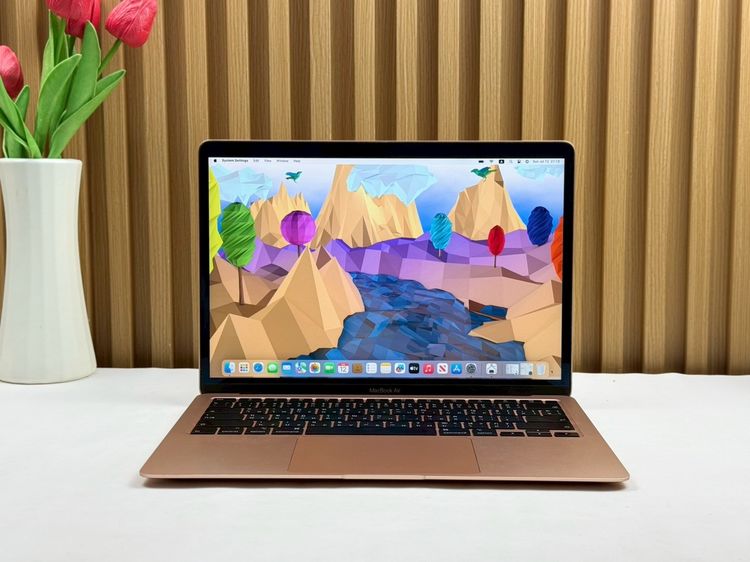 Apple แมค โอเอส 8 กิกะไบต์ อื่นๆ ไม่ใช่ MacBook Air 13-inch 2020 Ram8GB SSD256GB Intel  Gold
