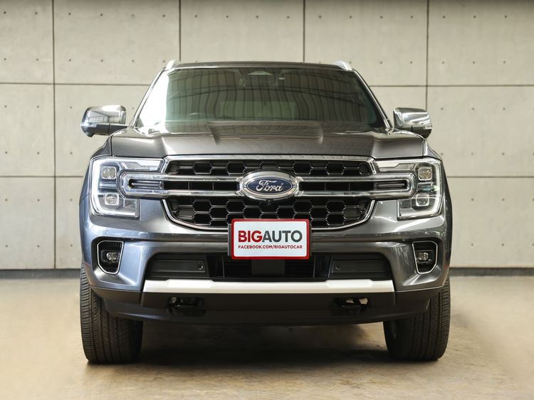 Ford Everest 2023 2.0 Bi-Turbo Titanium+ 4WD Utility-car ดีเซล ไม่ติดแก๊ส เกียร์อัตโนมัติ เทา รูปที่ 4