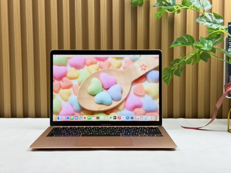 Apple แมค โอเอส 8 กิกะไบต์ อื่นๆ ไม่ใช่ MacBook Air 13-inch 2020 Ram8GB SSD256GB Intel  Gold