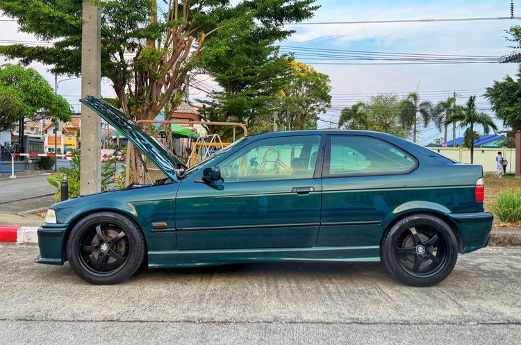 BMW Series 3 1995 318i Sedan เบนซิน ไม่ติดแก๊ส เกียร์อัตโนมัติ เขียว รูปที่ 4