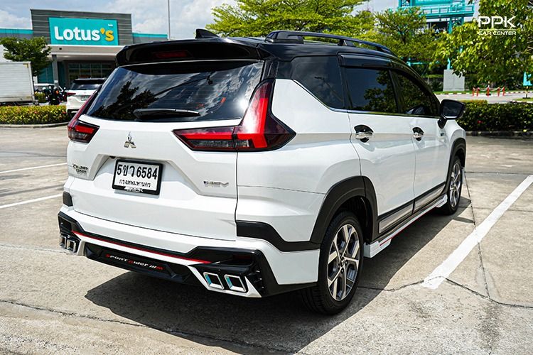 Mitsubishi Xpander Cross 2024 1.6 HEV Utility-car เบนซิน ไม่ติดแก๊ส เกียร์อัตโนมัติ ขาว รูปที่ 4