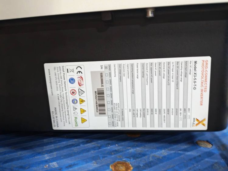 Inverters 5kw3p solax รูปที่ 4