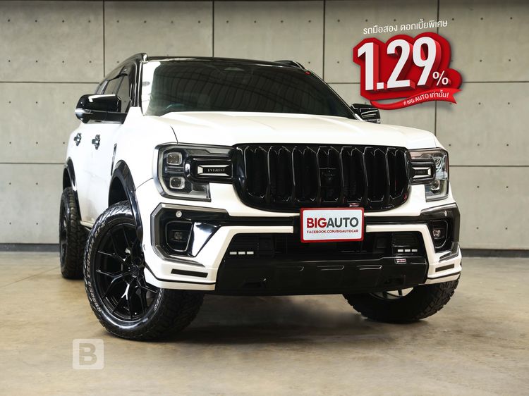 รถ Ford Everest 2.0 Bi-Turbo Titanium+ 4WD สี ขาว