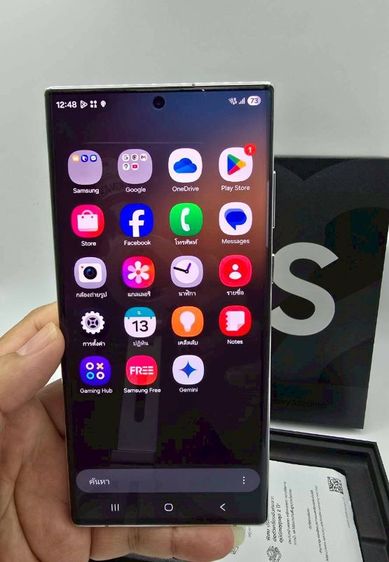 S22 ultra ram12 512gb ศูนย์ไทย ครบกล่อง รูปที่ 3