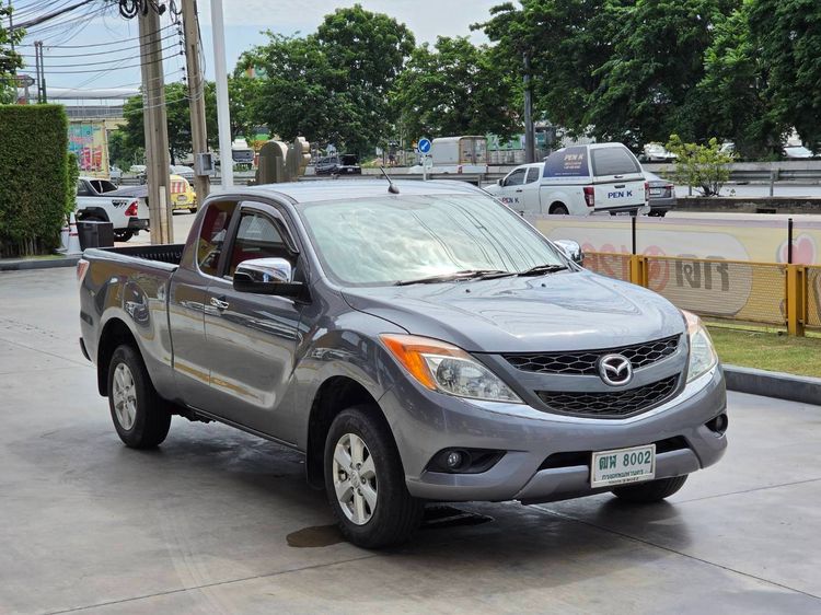 รถ Mazda BT-50 Pro 2.2 Hi-Racer สี เทา