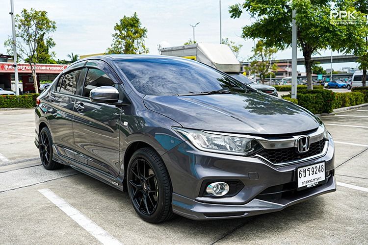 Honda City 2018 1.5 V Sedan เบนซิน ไม่ติดแก๊ส เกียร์อัตโนมัติ เทา รูปที่ 3