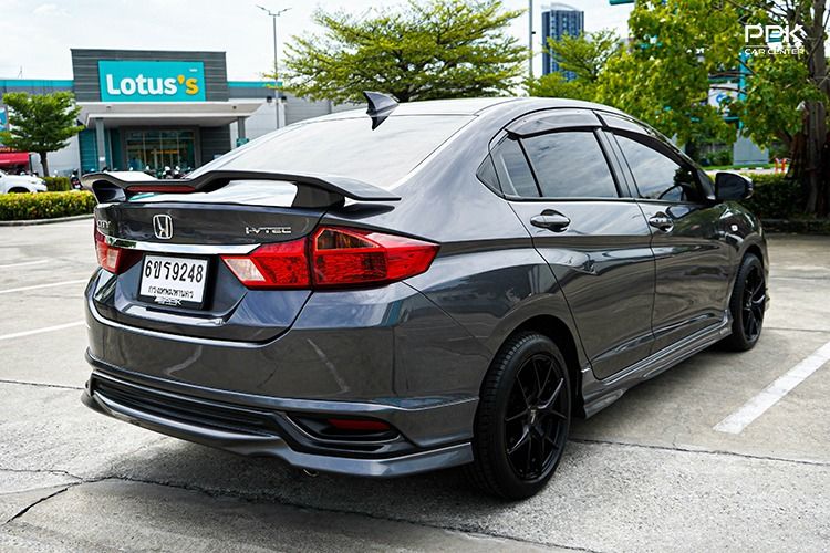 Honda City 2018 1.5 V Sedan เบนซิน ไม่ติดแก๊ส เกียร์อัตโนมัติ เทา รูปที่ 4