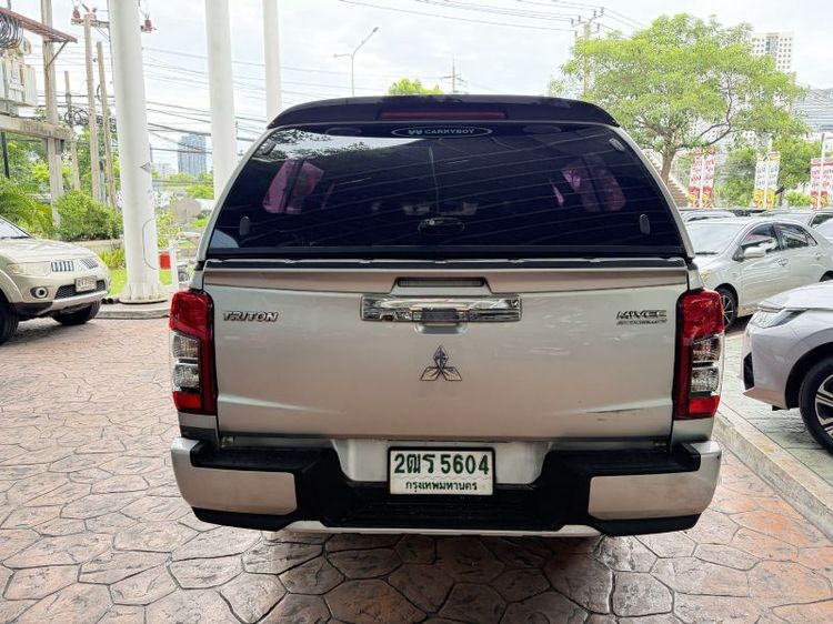 Mitsubishi Triton 2018 2.4 GLX Plus Pickup ดีเซล ไม่ติดแก๊ส เกียร์อัตโนมัติ เทา รูปที่ 4