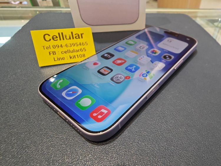 iPhone 17 256GB Batt100 สภาพสวยมาก ประกันศูนย์3เดือนกว่า ครบกล่อง รูปที่ 8