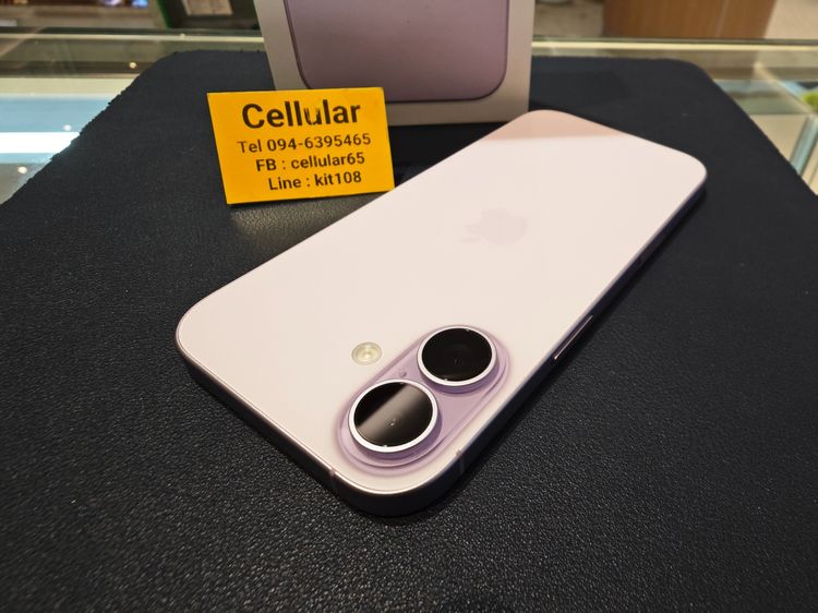 iPhone 17 256GB Batt100 สภาพสวยมาก ประกันศูนย์3เดือนกว่า ครบกล่อง รูปที่ 3