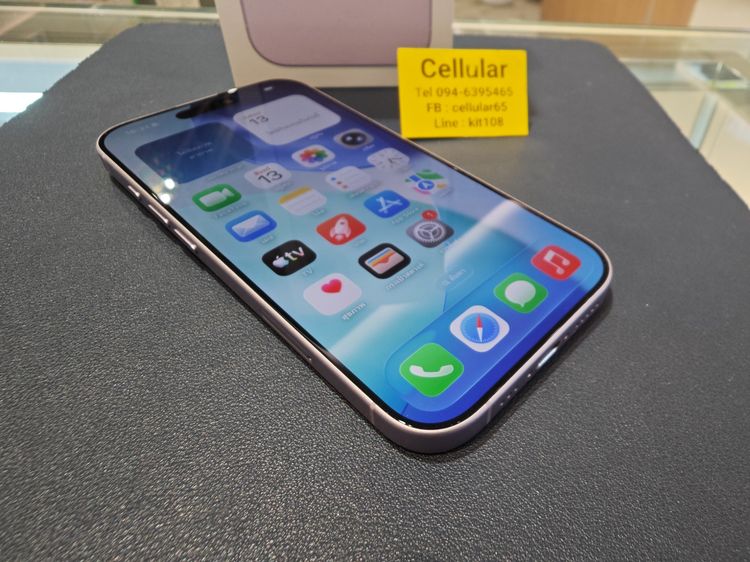 iPhone 17 256GB Batt100 สภาพสวยมาก ประกันศูนย์3เดือนกว่า ครบกล่อง รูปที่ 7