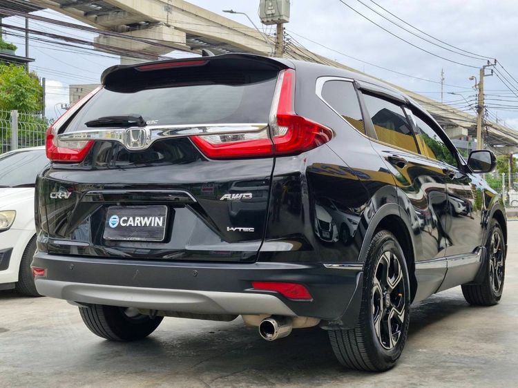 Honda CR-V 2019 2.4 EL 4WD Utility-car เบนซิน ไม่ติดแก๊ส เกียร์อัตโนมัติ ดำ รูปที่ 4