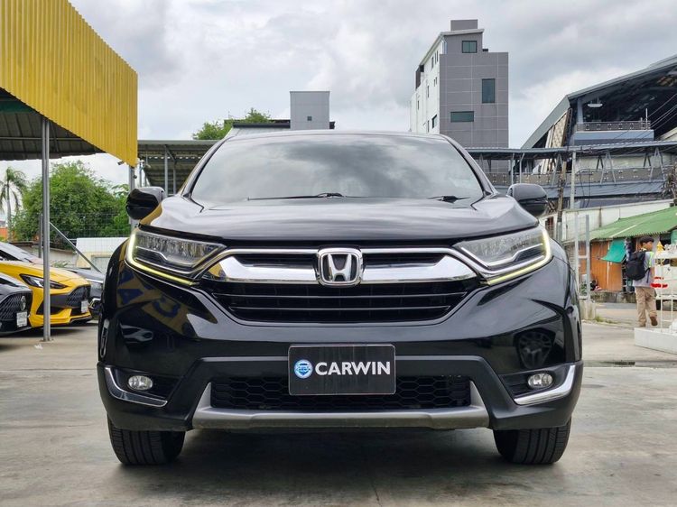 Honda CR-V 2019 2.4 EL 4WD Utility-car เบนซิน ไม่ติดแก๊ส เกียร์อัตโนมัติ ดำ รูปที่ 2