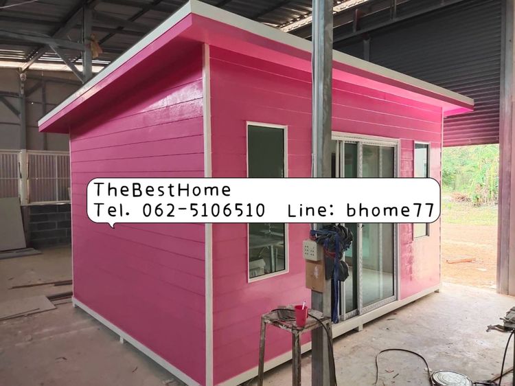 บ้านสไตล์ออฟฟิศ พร้อมห้องน้ำในตัว พร้อมจัดส่ง รูปที่ 2