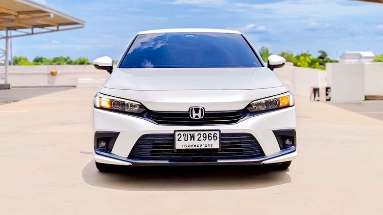 Honda Civic 2021 1.5 EX Sedan เบนซิน ไม่ติดแก๊ส เกียร์อัตโนมัติ ขาว