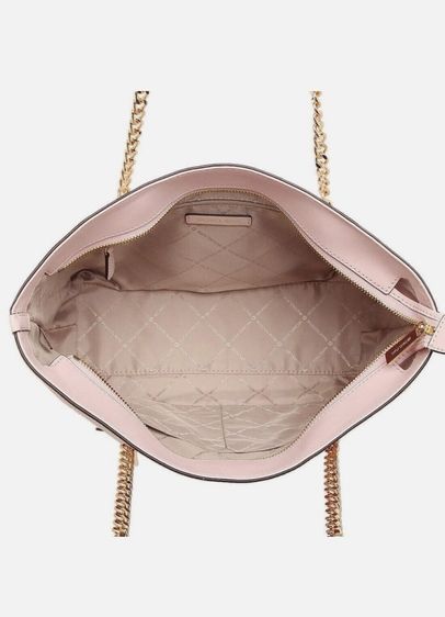 ✨👜 แท้💯กระเป๋า Michael Kors powder blush md tote leather รูปที่ 8