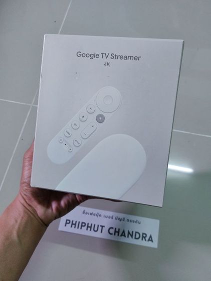 💥 GOOGLE TV STREAMER 4K สีขาว แท้ครบกล่อง อายุเครื่อง 10 วัน ลงทะเบียนรับประกันจากกูเกิ้ลแล้ว 💥 รูปที่ 4