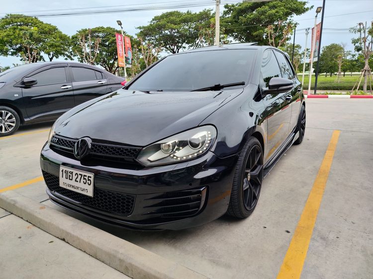 Volkswagen Golf 2012 2.0 GTI Sedan เบนซิน ไม่ติดแก๊ส เกียร์อัตโนมัติ ดำ รูปที่ 2