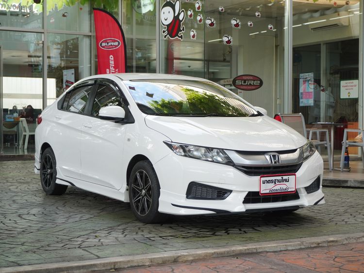 รถ Honda City 1.5 S สี ขาว