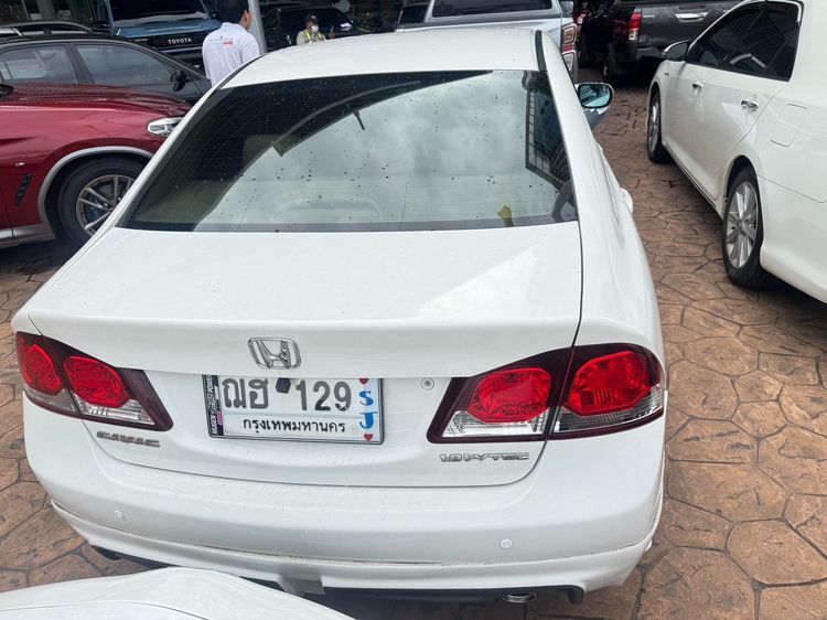 Honda Civic 2009 1.8 E i-VTEC Sedan เบนซิน ไม่ติดแก๊ส เกียร์อัตโนมัติ ขาว รูปที่ 4