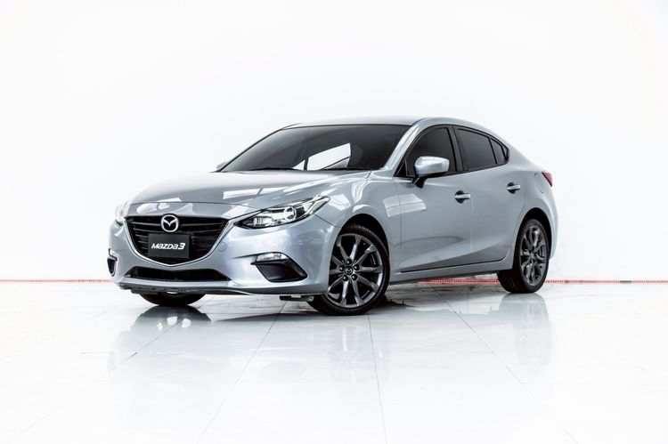 Mazda Mazda3 2014 2.0 E Sedan เบนซิน ไม่ติดแก๊ส เกียร์อัตโนมัติ เทา