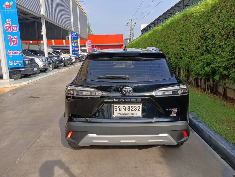 Toyota Corolla Cross 2023 1.8 HEV GR Sport Sedan ไฮบริด ไม่ติดแก๊ส เกียร์อัตโนมัติ ดำ รูปที่ 4