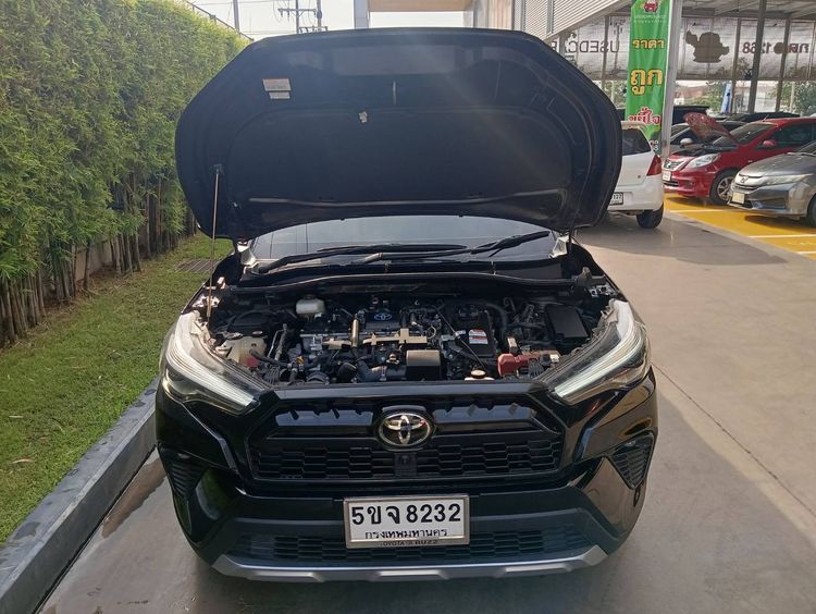 Toyota Corolla Cross 2023 1.8 HEV GR Sport Sedan ไฮบริด ไม่ติดแก๊ส เกียร์อัตโนมัติ ดำ รูปที่ 2