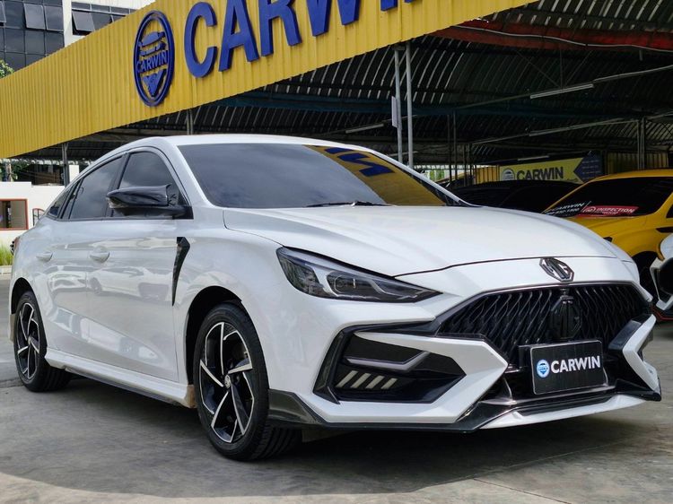 MG MG5 2024 1.5 D+ Sedan เบนซิน ไม่ติดแก๊ส เกียร์อัตโนมัติ ขาว รูปที่ 3