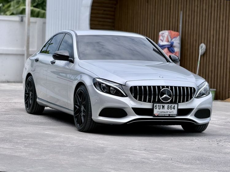 Mercedes-Benz C-Class 2015 C200 Sedan เบนซิน ไม่ติดแก๊ส เกียร์อัตโนมัติ เทา รูปที่ 3