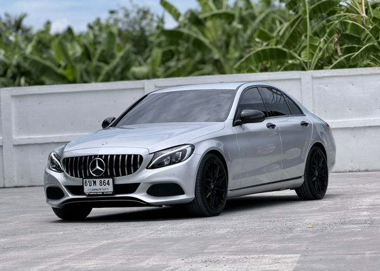 รถ Mercedes-Benz C-Class C200 สี เทา