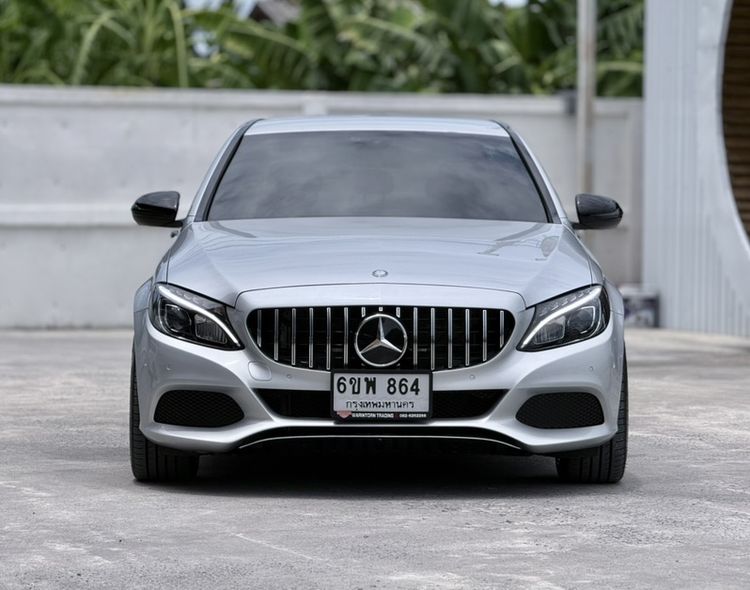 Mercedes-Benz C-Class 2015 C200 Sedan เบนซิน ไม่ติดแก๊ส เกียร์อัตโนมัติ เทา รูปที่ 2