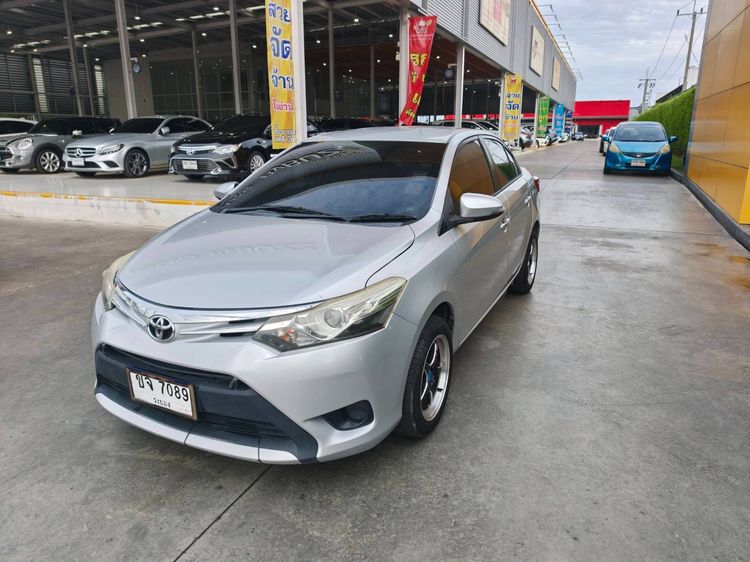 Toyota Vios 2014 1.5 G Sedan เบนซิน ไม่ติดแก๊ส เกียร์อัตโนมัติ เทา รูปที่ 2