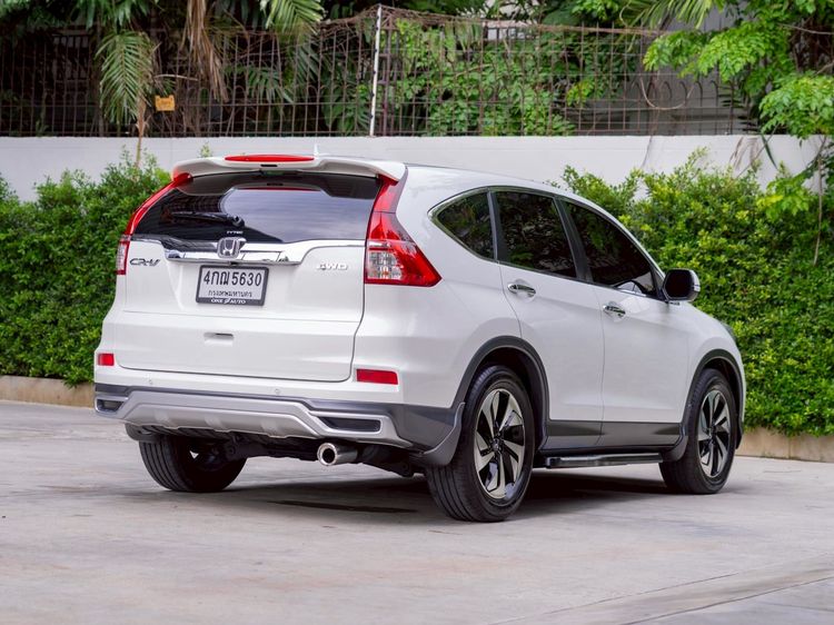 Honda CR-V 2015 2.4 EL 4WD Utility-car เบนซิน ไม่ติดแก๊ส เกียร์อัตโนมัติ ขาว รูปที่ 4